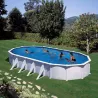 Piscina elevada Gre serie Atlantis de 800x470cm