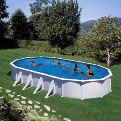 Piscina elevada Gre serie Atlantis de 610x375cm