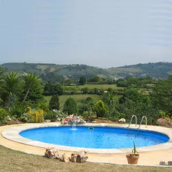 Piscina enterrada Gre serie Madagascar de Ø460 cm x 150 cm