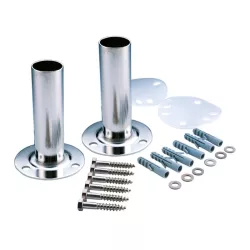 Conjunto de 2 Anclajes desmontable con pletina