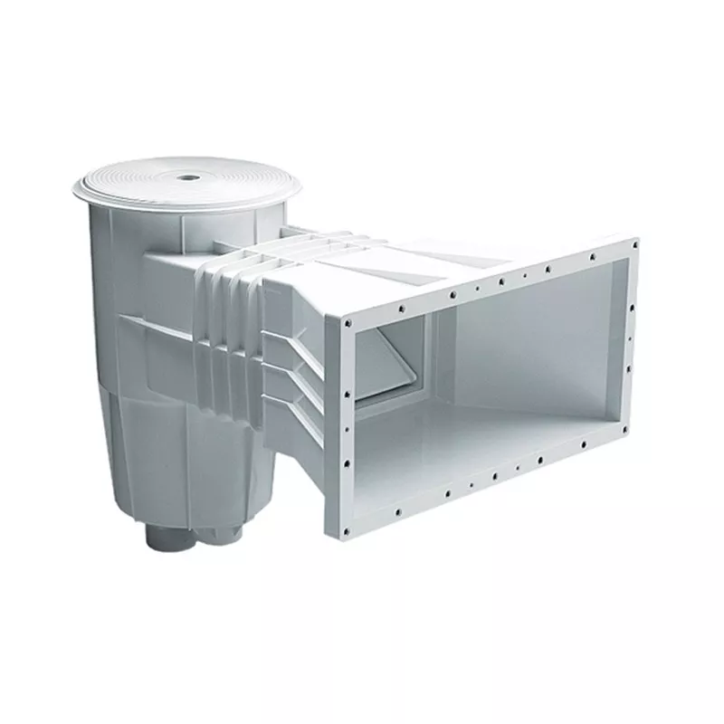 Skimmer boca ampliacion tapa cuadrada Astralpool para piscina liner