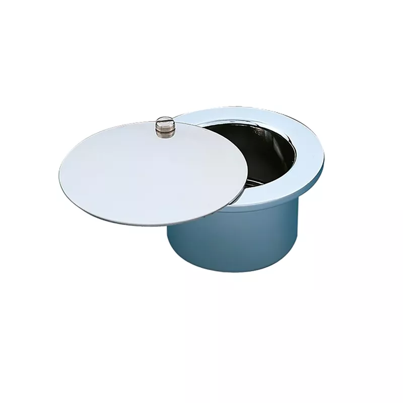 Boquilla aspiración con tapa deslizante inox 1 1/2"