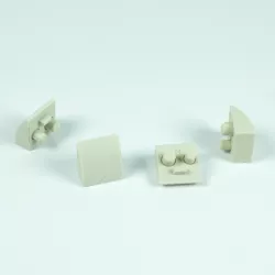 Recambio limpiafondos Hayward Patín cerámico (4 unidades)