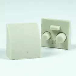 Recambio limpiafondos Hayward Patín cerámico (4 unidades)