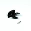 Spare parts for pool cleaner Dolphin Black propeller + screw