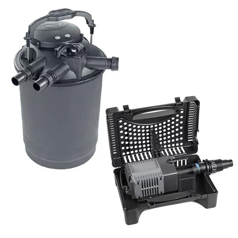 Filtro estanque Sicce Green Reset 100L, con lámparas UVC y bomba Eko Power 12.0