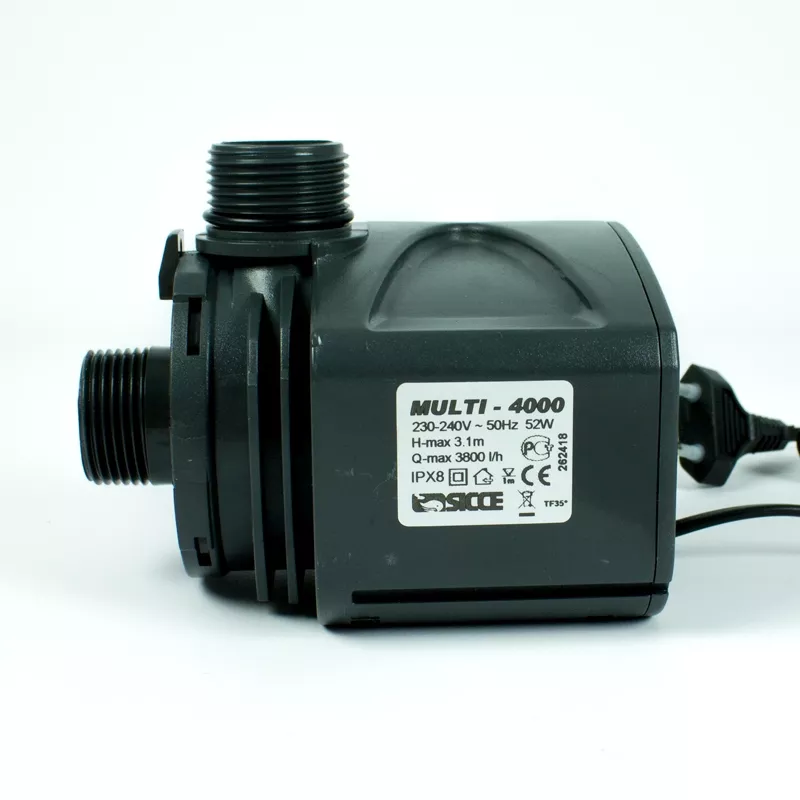 Bomba de fuente Sicce Multi 4000 con toma tierra