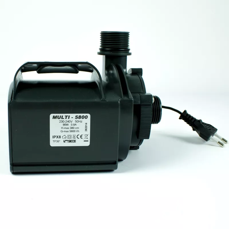 Bomba de fuente Sicce Multi 5800 con toma tierra