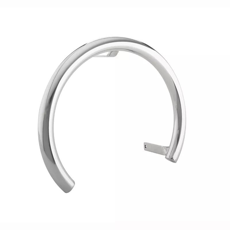 Agarradera Nadador Contracorriente Circular Inox Pulido