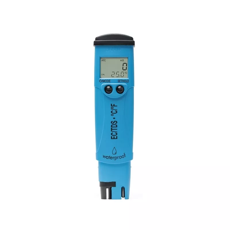 Medidor de bolsillo de CE, TDS y Temperatura Hanna DiST 5(rango bajo)