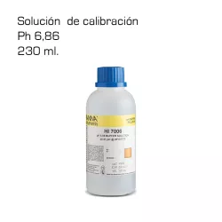 Solución Hanna Tampón pH 6,86 230 ml