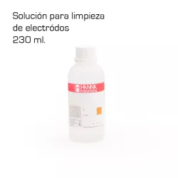 Solución Hanna para limpieza electrodos 230 ml
