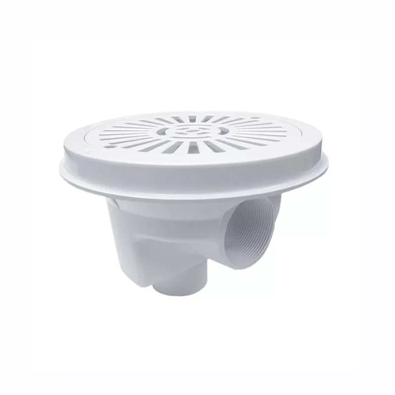 Sumidero circular D. 200 con rejilla plana