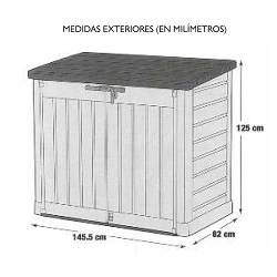 Caseta superficie RPG 500 Hayward 0,8 HP