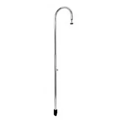 Ducha piscina modelo bastón con 1 rociador AISI 316