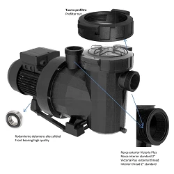 Bomba piscina Astralpool Victoria Plus Silent 3 CV tri