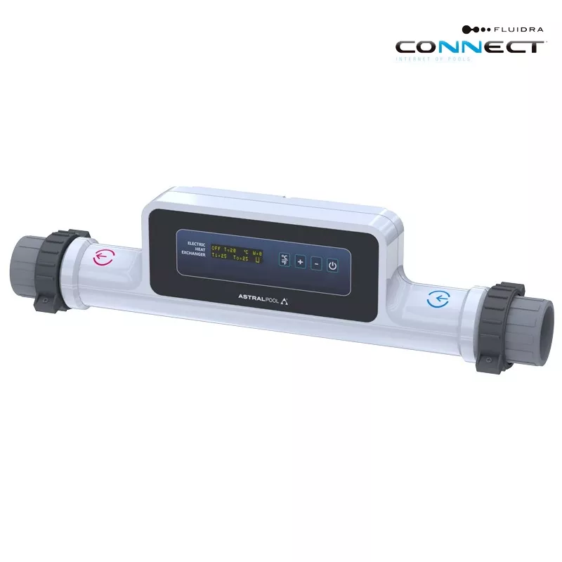 Calentador Eléctrico Astralpool Compact 18 Titanio