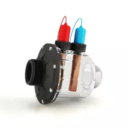 Vaso de Ionización 6 electrodos sin electrodos ni tuercas