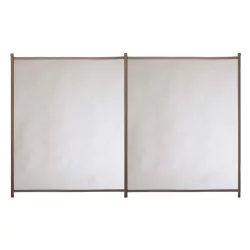 Módulo de 1 m de valla piscina Alvifence 16 mm negro