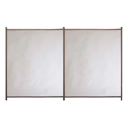 Módulo de 5 m de valla piscina Alvifence 16 mm negro