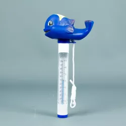 Termómetro flotante ballena