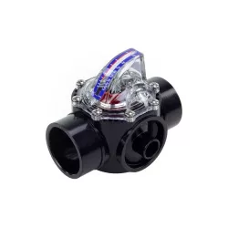 Caudalímetro FlowVis Dn40 (50 mm encolar) con válvula antirretorno