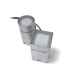 Foco LED Astralpool Brick Light blanco cuadrado para jardín