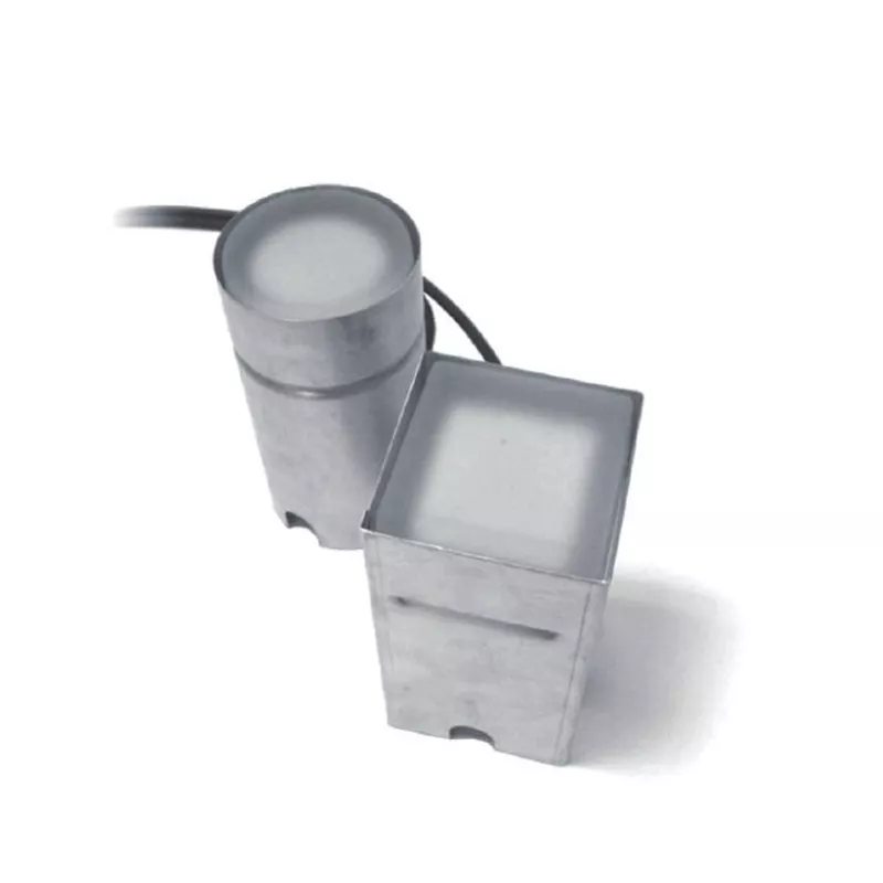 Foco LED Astralpool Brick Light blanco redondo para jardín