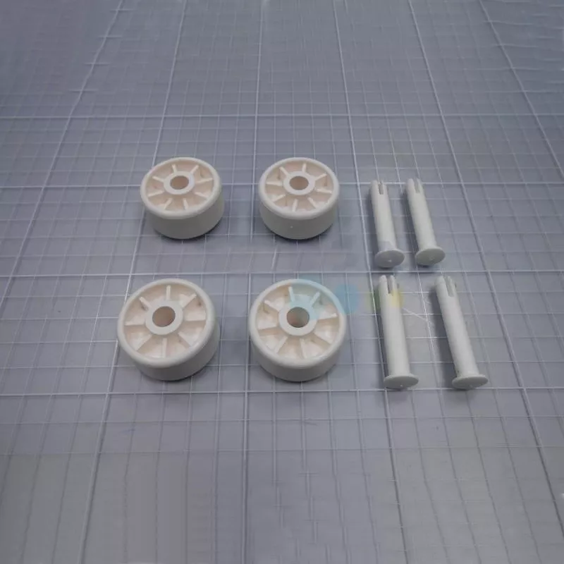 Limpiafondos manual aluminio ruedas con pasadores