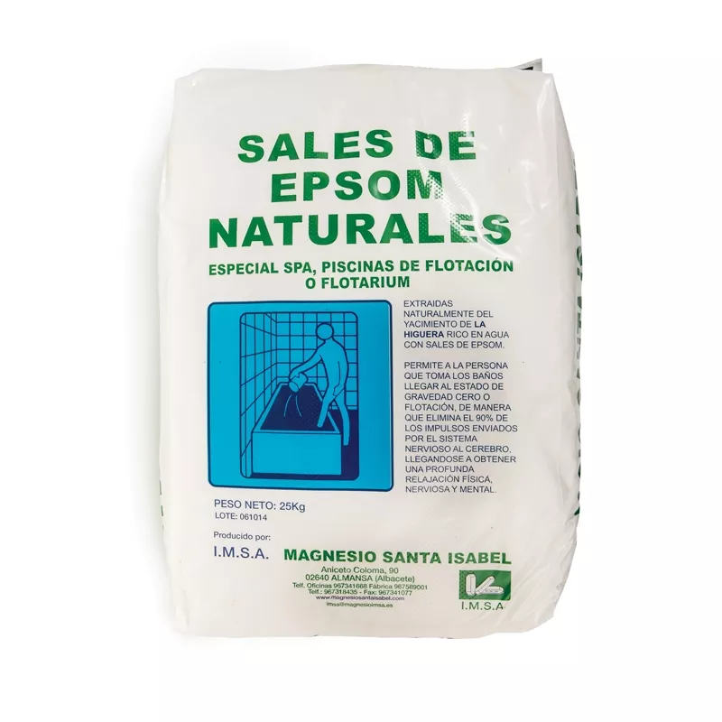 Sal magnesio 25 kg