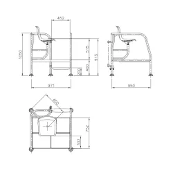 Silla socorrista H-400 acceso rápido