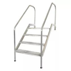 Escalera pública Astralpool PMR de 8 peldaños