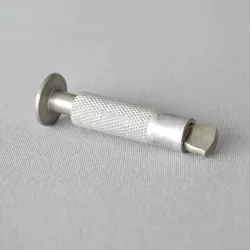 Anclaje escamoteable aluminio / Inox