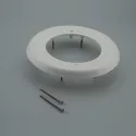 Projector trim ring with screws