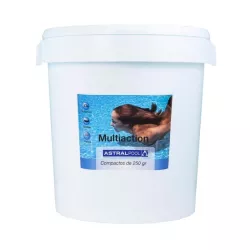 Multiacción en pastillas de 250 gramos Astralpool en 25 kg