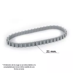 Recambio limpiafondos Dolphin Oruga corta