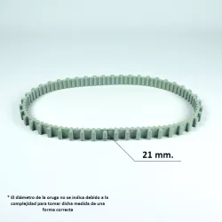 Recambio limpiafondos Dolphin Oruga gris