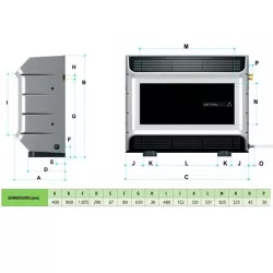 Deshumidificador piscinas Astralpool CDP LINE-5