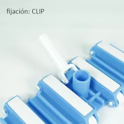 Limpiafondos Manual Flexo fijación clip