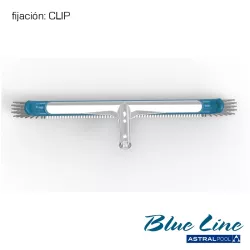 Cepillo con mango fijo Blue Line fijación clip