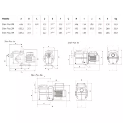 Bomba piscina Espa Silen Plus 2M