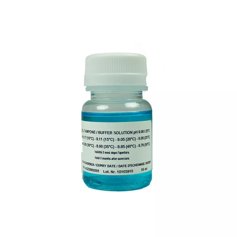 Solución de calibración pH 9,00 (55 ml)