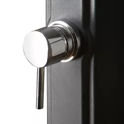 Ducha solar GRE 25 litros con grifo lavapiés