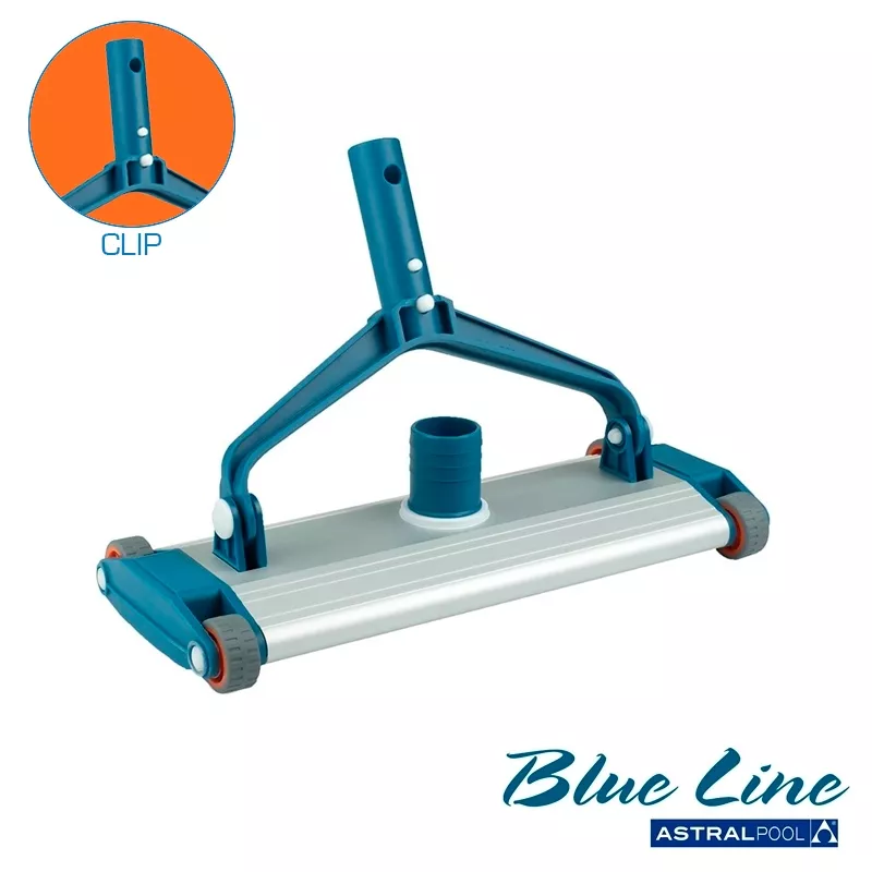Limpiafondos manual aluminio Blue Line fijación clip