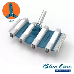 Limpiafondos manual flexible Blue Line fijación clip