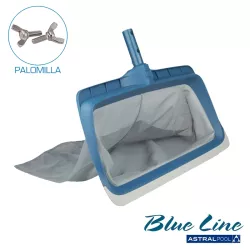 Recogehojas de bolsa Blue Line fijación palomilla