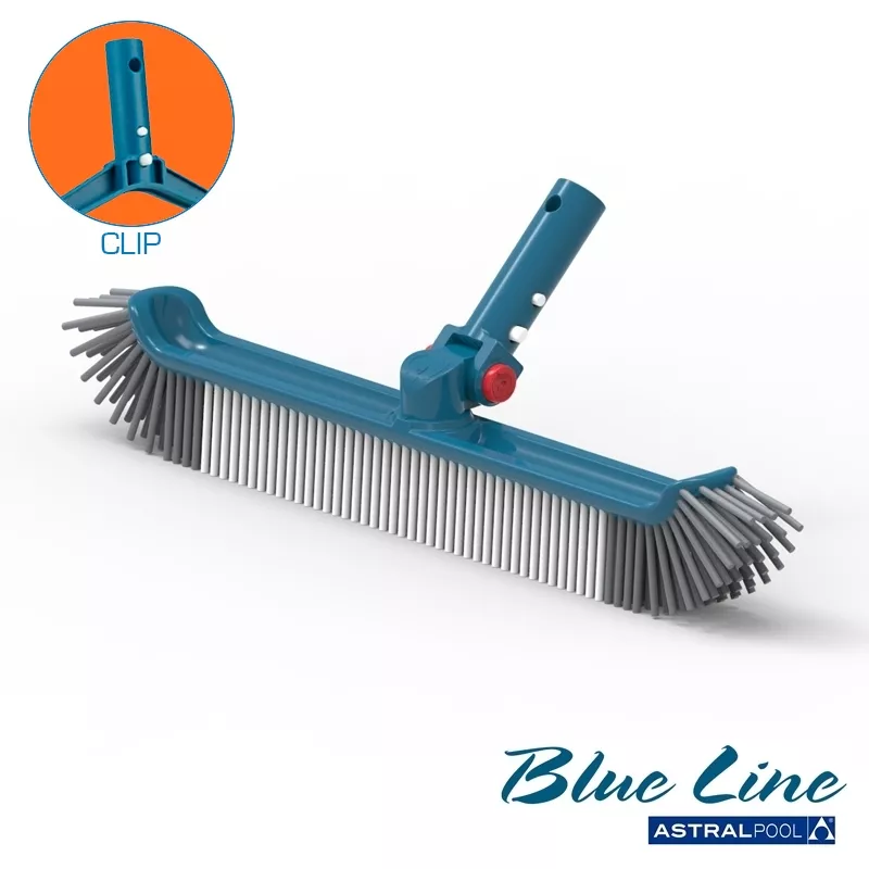 Cepillo con mango ajustable Blue Line fijación clip