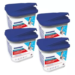 Tricloro en polvo Astralpool en 5 kg - Pack de 4 envases