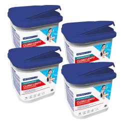 Tricloro granulado Astralpool en 5 kg - Pack de 4 envases