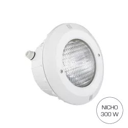 Foco piscina Astralpool con nicho 300W